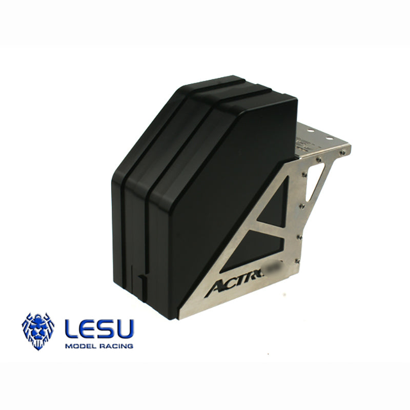LESU Metal Water Tank AdBlue DEF Metal Tank Metal Pedal for Radio Controlled 1/14 Scale Tractor Truck Model 1851 DIY