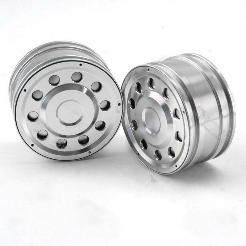 LESU Metal DIY Spare Part Front Hub Bearing Brake Suitable for 1/14 Scale RC Tractor Truck Radio Controlled Dumper Car