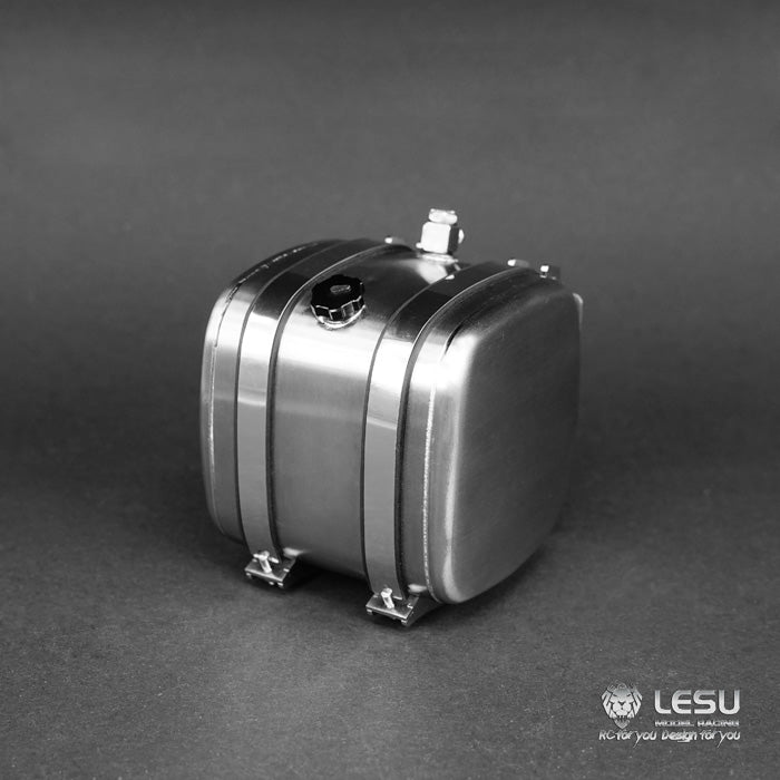 LESU 1PC 36MM 52.5MM 72MM 82MM 85MM 90MM 108MM 119MM Metal Hydraulic Tank B for 1/14 RC Dumper Tractor Truck Model DIY Part