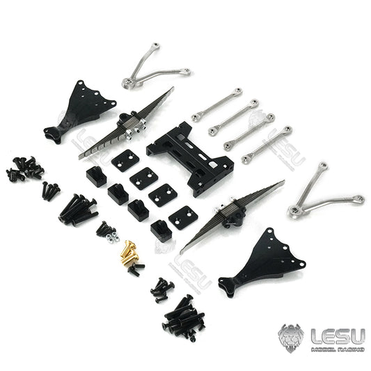 Metal 9MM Rear Suspension for LESU 1/14 Scale 3348 Dumper Remote Controlled Truck Axles Model Replacements Spare Parts