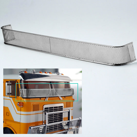 LESU 1/14 DIY Simulated Metal Part Protective Net Exhaust Pipe Chimney for RC American Tractor Truck Radio Controlled Model