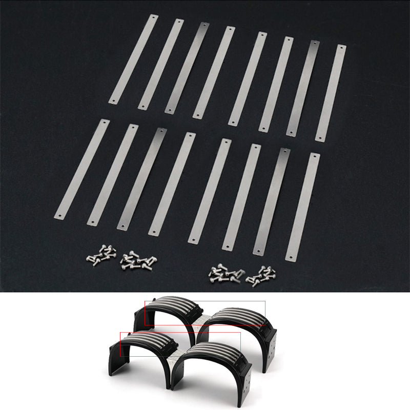 LESU Metal Strip for Uniaxial Fender Double-Shaft Mudguard for 1/14 RC Tractor Truck Model Spare Parts Replacements