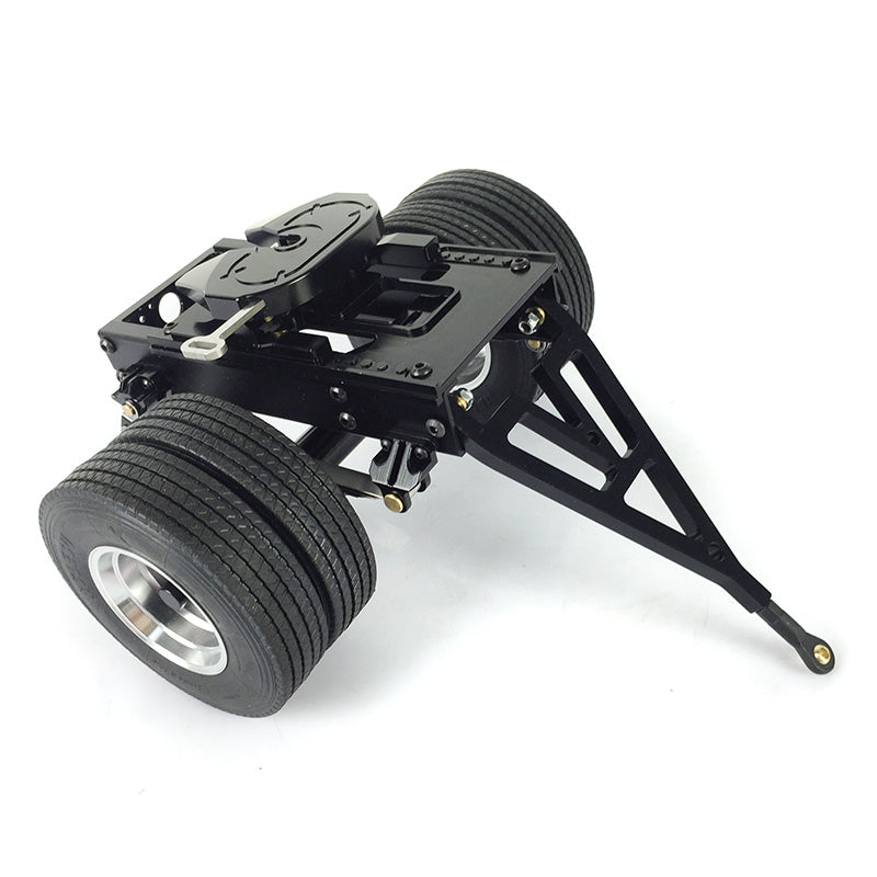 LESU Metal Trailer 25.5*18.2*14CM for 1/14 RC Tractor Truck Car DIY