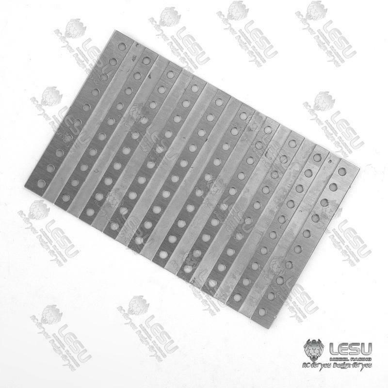 LESU 1/14 Scale RC Model Spare Part Metal Toolbox Guard board Pedal Suitable for Radio Controlled Tractor Truck Vehicle Car