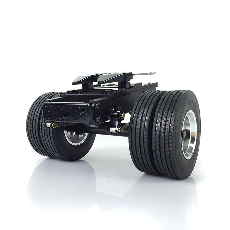 LESU Metal Trailer 25.5*18.2*14CM for 1/14 RC Tractor Truck Car DIY