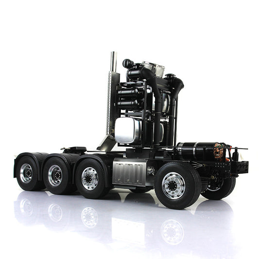 1/14 LESU 8*8 2 Speed Heavy-duty Metal Chassis Radio Control Tractor Truck 3363 1851 DIY Car Model W/ Equipment Motor Servo