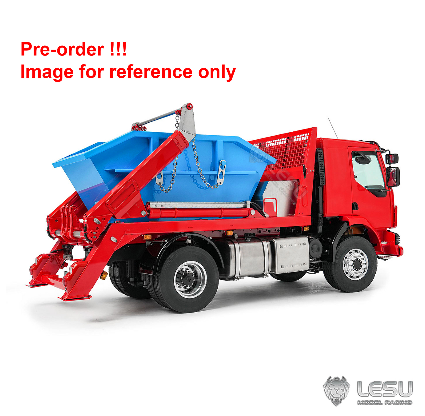 New Pre-Order Deposit LESU 1/14 4*4 RTR RC Skip Loaders Construction Vehicle Model