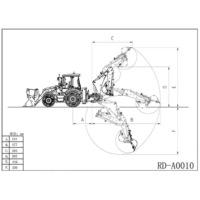 LESU 1/14 RC Hydraulic Equipment Remote Controlled Backhoe Loader AOUE BL71 2 in 1 Excavator Model PL18EVLite Painted Assembled