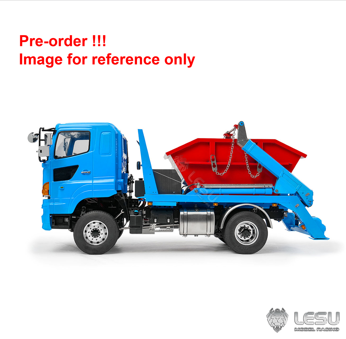 New Pre-Order Deposit LESU 1/14 4*4 RC Skip Dumper Loaders Construction Vehicle