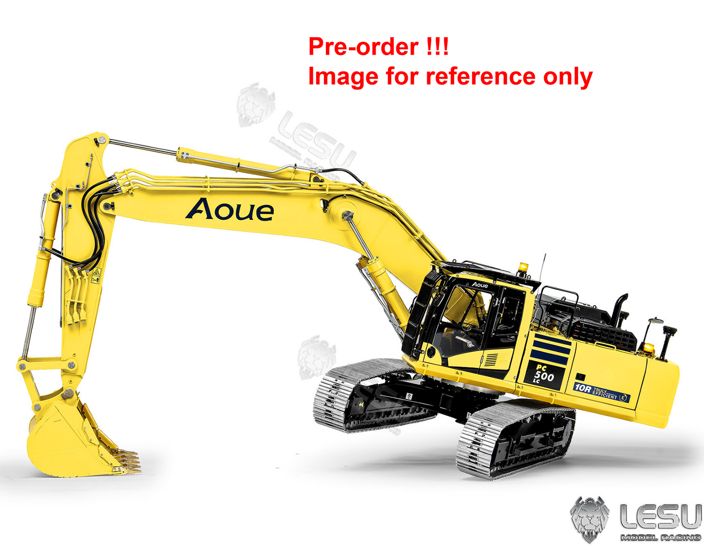 New Pre-Order Deposit LESU PC500 1/14 Hydraulic RC Excavator with 7 Ways Valves 360 Degree Rotation for Construction Vehicle Enthusiast