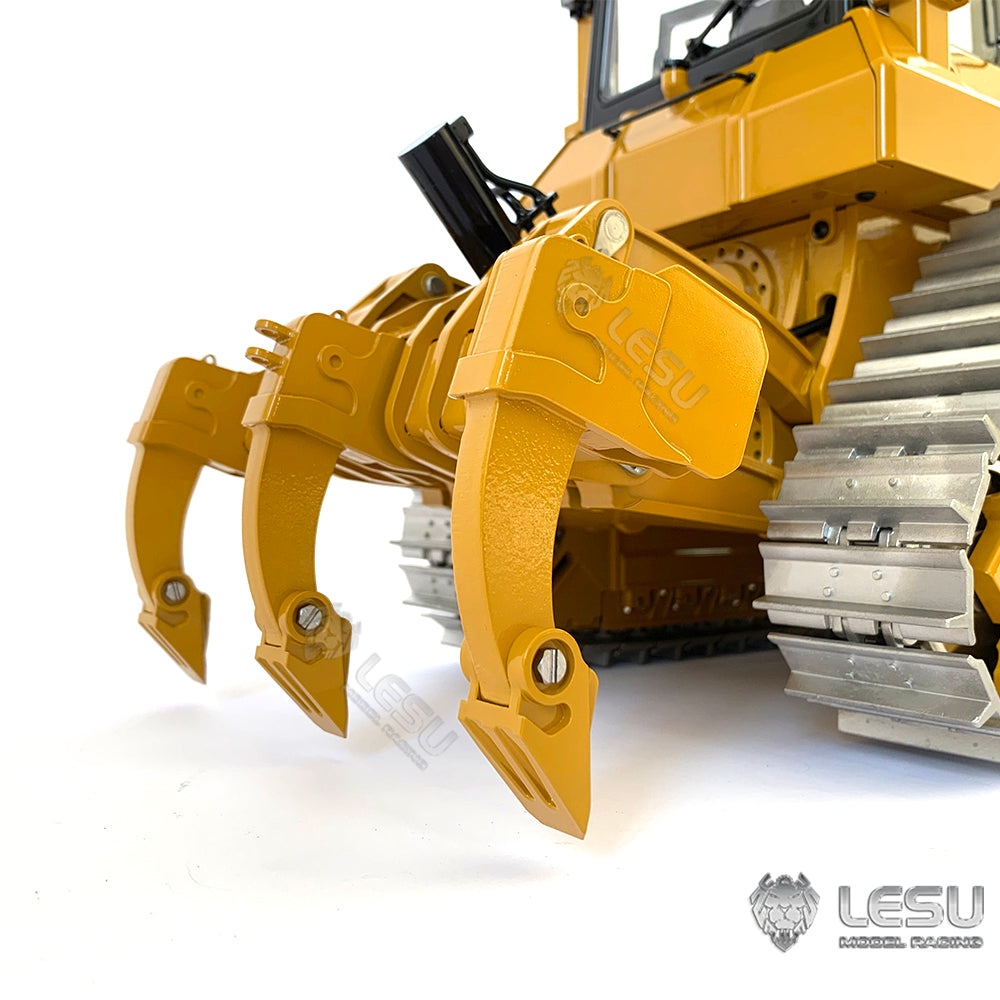 In Stock 1/14 LESU RTR Crawler Dozer Bulldozer RC Painted Assembled Hydraulic Model Aoue-DT60 W/ Motor ESC Light Sound No Controller Battery