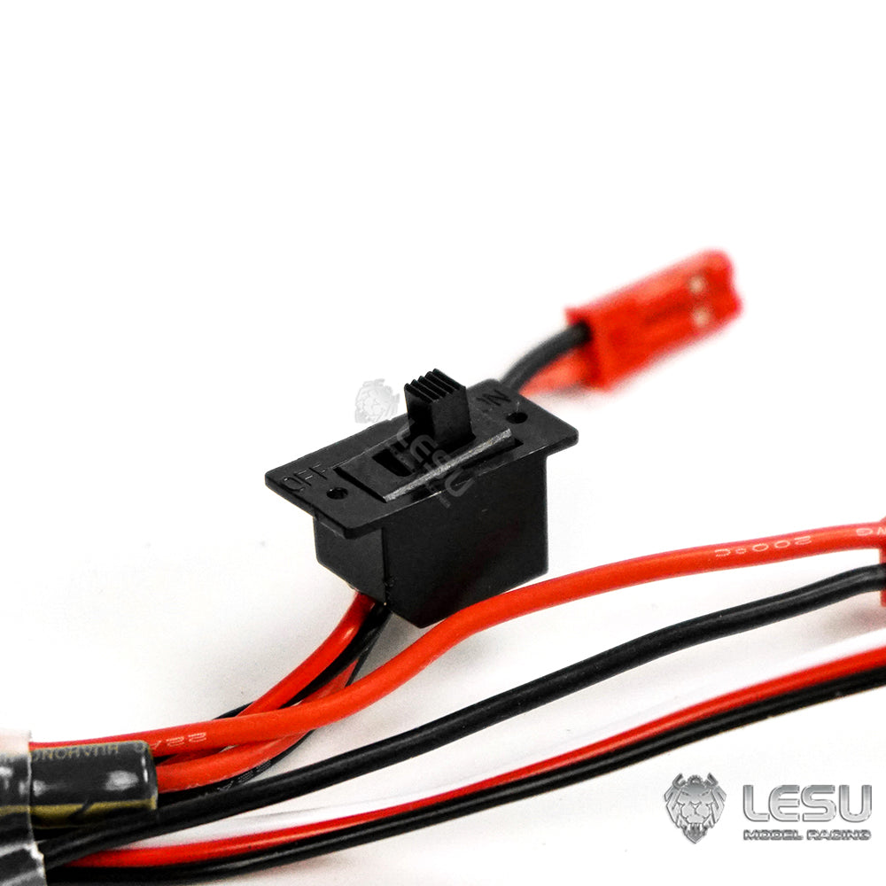 LESU Brushed ESC Limiter Suitable for 1/14 RC Hydraulic Truck Electric Radio Controlled Construction DIY Cars Vehicle Model Parts