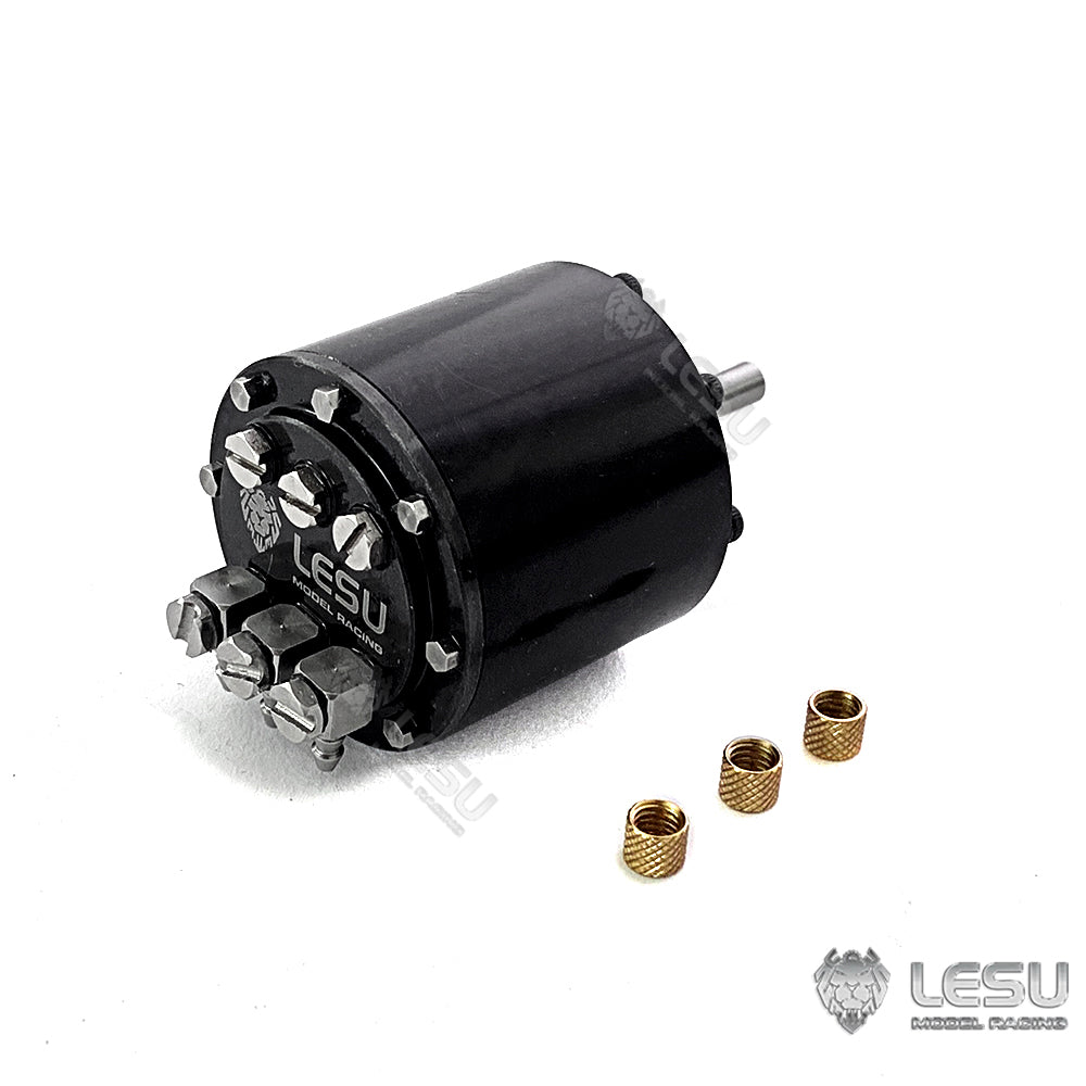 LESU Hydraulic Oil Motor W/ Nozzle Oil Pipe Suitable for 1/14 Remote Control Truck RC Dumper Loader Model Vehicle DIY Spare Part