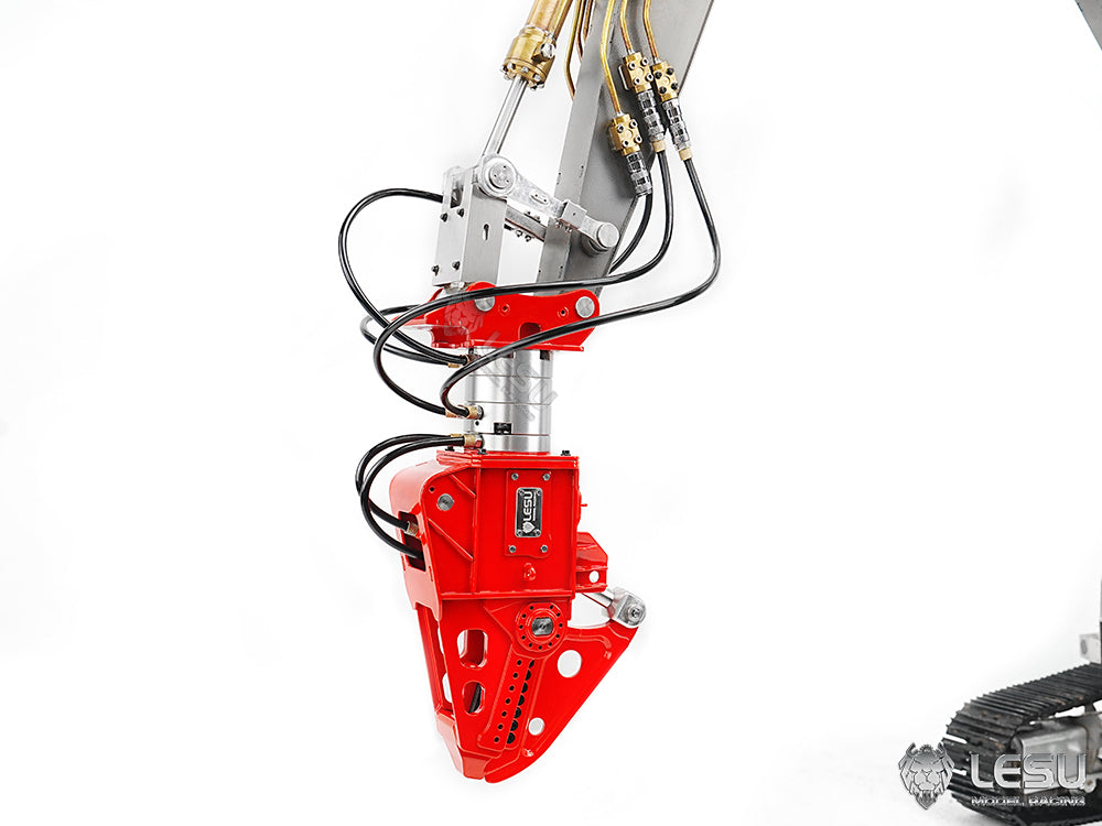270 Degree Rotatable Hydraulic Metal Shear Clamp for 1/14 LESU RC Hydraulic Excavator LR945 LR956 SK500 PC360 ET26L ZX490 Remote Control Digger Model