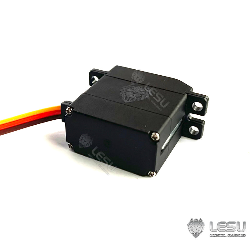 LESU RC Truck Spare Parts 12g 14kg Metal Gear Servo for 1/14 Customized Tractor Truck DIY Radio Controlled Trailer Dumper