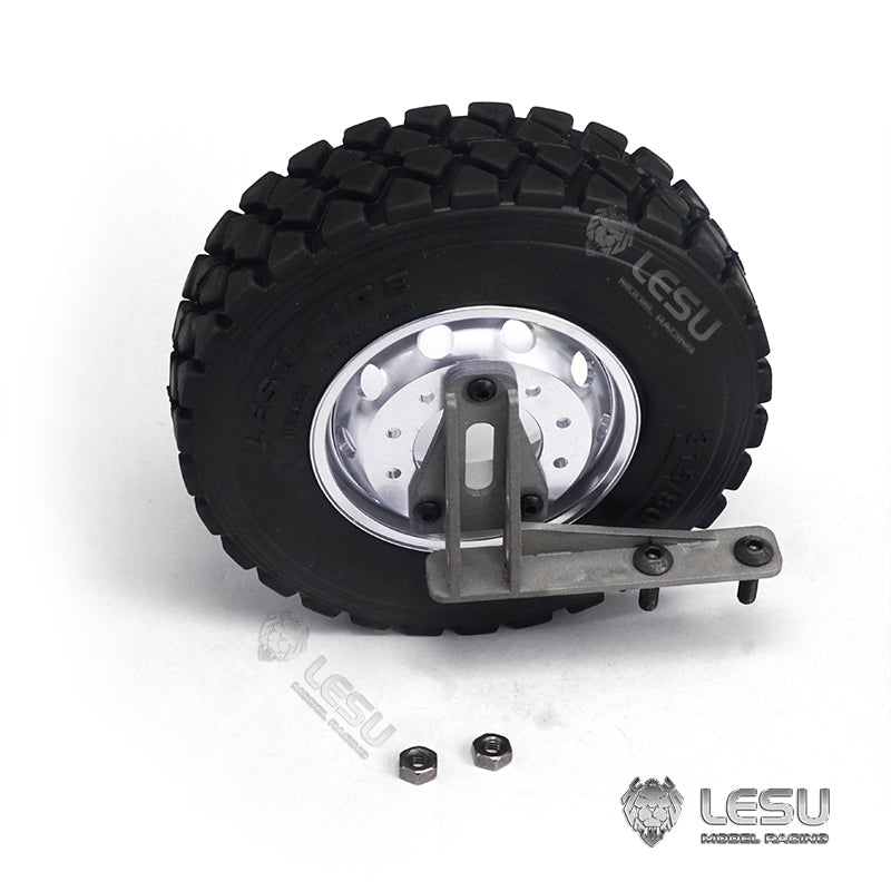 LESU Rubber Spare Wheel Tire for DIY 1/14 Remote Control Dumper Truck RC Tipper Car Model Vehicle Upgrade Accessories