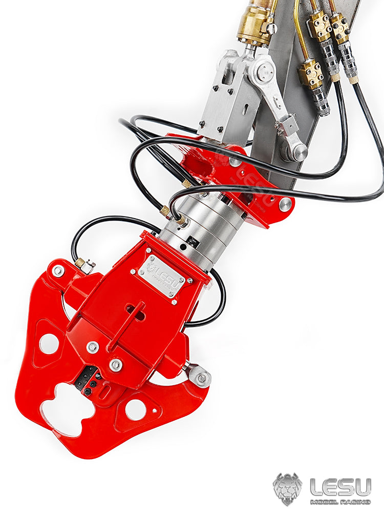 Metal Hydraulic Clamp Shear 270 Degree Rotatable for LESU 1/14 RC Hydraulic Excavator Remote Control Digger Vehicle Model Parts