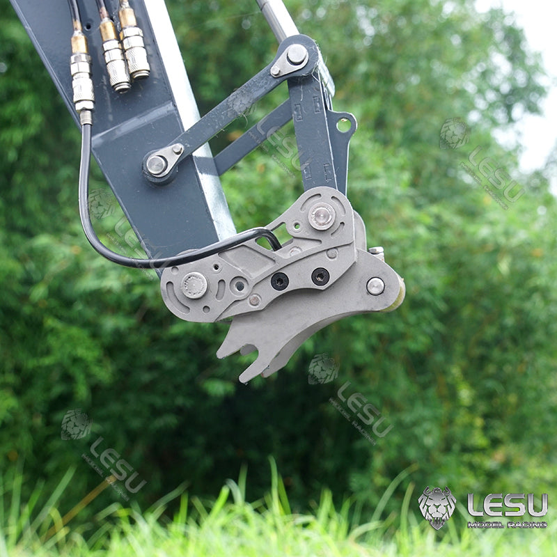 US STOCK LESU Metal Selector Grab Grapple Fixed Mount 1/14 RC Hydraulic Equipment Remote Controlled Excavator Digger Car Models