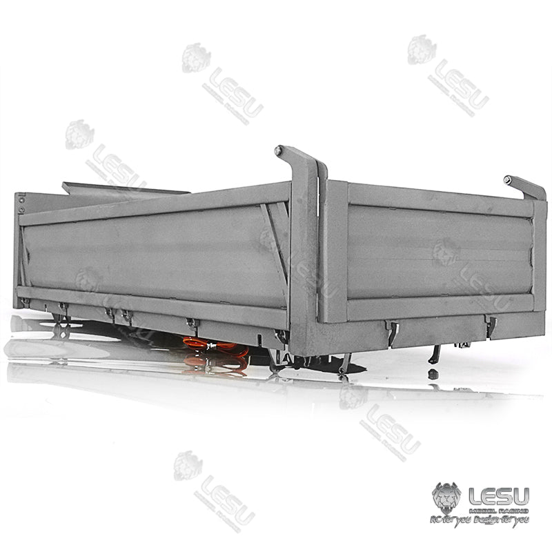 LESU 3348 1/14 6x6 3Ways RC Dumper Truck A0009 with 3Speed Transmission Sound Light System for Construction Vehicle Enthusiast