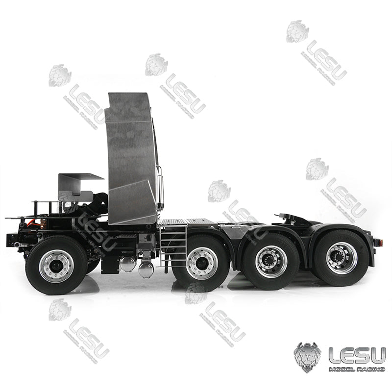 8*8 Metal Chassis W/ Motor ESC for 1/14 Scale Remote Controlled FH16 Tractor Truck Trailer Model W/O Sound Light System ESC