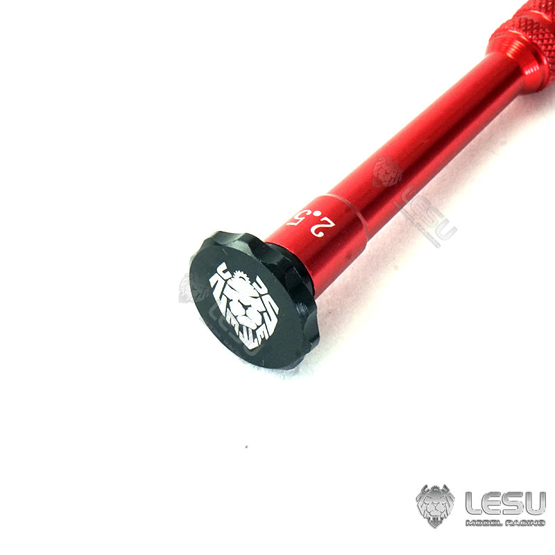 11.11 EXCLUSIVE GIFTS LESU 1.5mm/2.0mm/2.5mm/3.0mm Metal Screw Driver Tool 2.0mm/2.5mm/1.7mm/3.0mm Hexagonal Screwdriver for 1/14 RC Tractor Truck Model