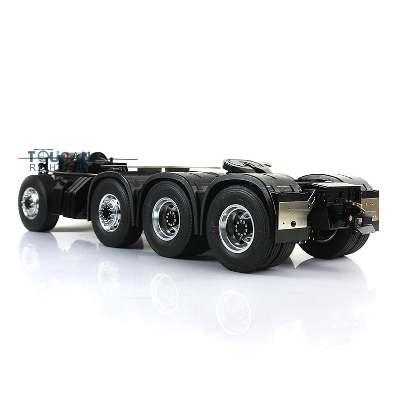 LESU 8*8 1/14 Heavy-Duty Metal Chassis 3363 56352 Radio Control Tractor Truck Model W/ Servo Motor Fender W/O Equipment Rack