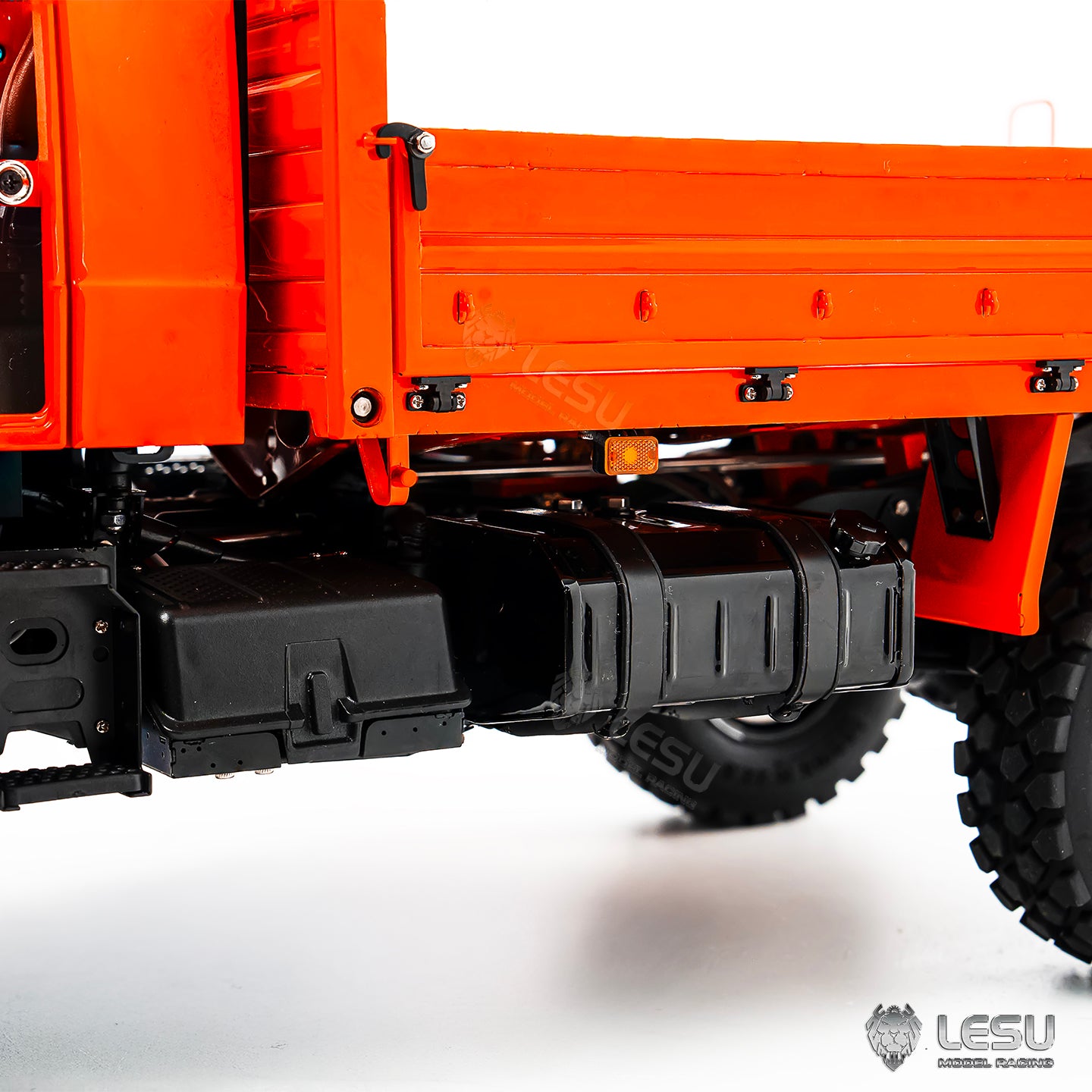 LESU 1/14 U4023 RC Light Truck Fully Metal Body 4WD 2WD RC Off Road Vehicle 3Speed Gearbox Axle Lock Openable Door No Hydraulic