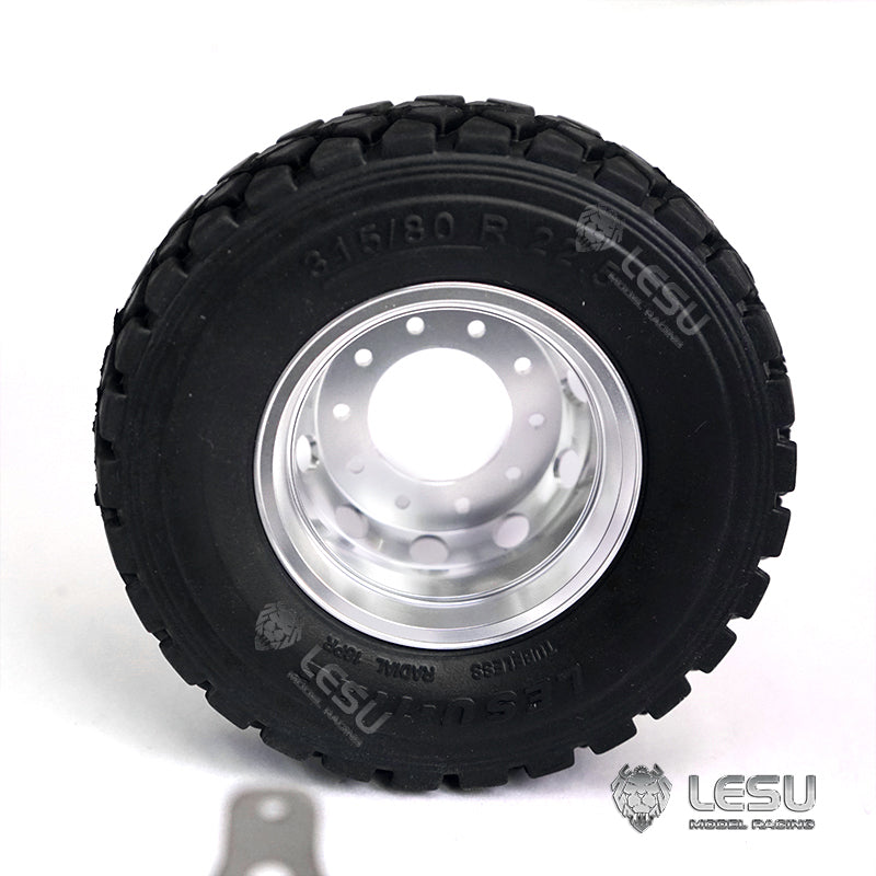 LESU Rubber Spare Wheel Tire for DIY 1/14 Remote Control Dumper Truck RC Tipper Car Model Vehicle Upgrade Accessories