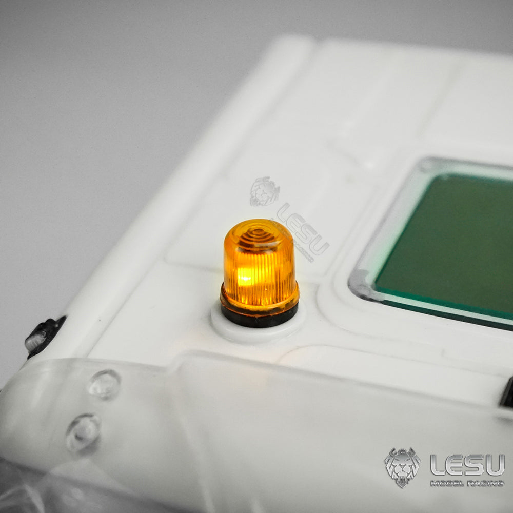 IN Stock LESU Universal Spare Part Rotating Warning Light DIY Suitable for RC Tractor Truck Radio Controlled Dumper Trailer Cars