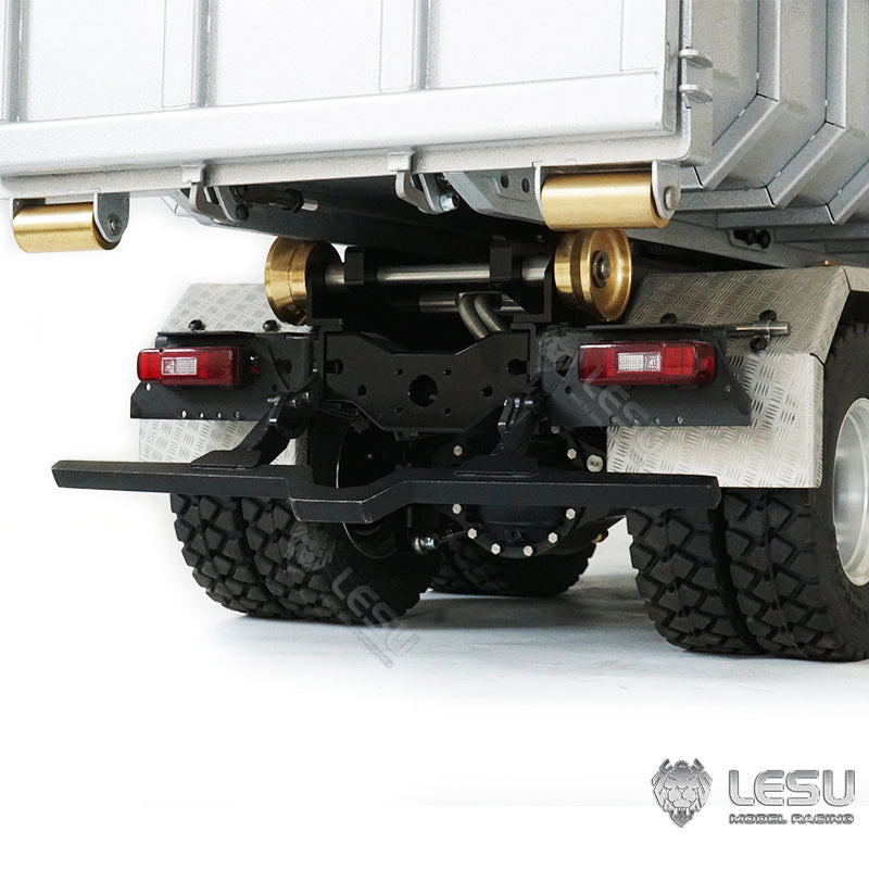 LESU Remote Control Hydraulic Roll on/off Dumper Crane 1/14 Scale RC Tipper Model Light Sound System Motor Servo W/O Battery