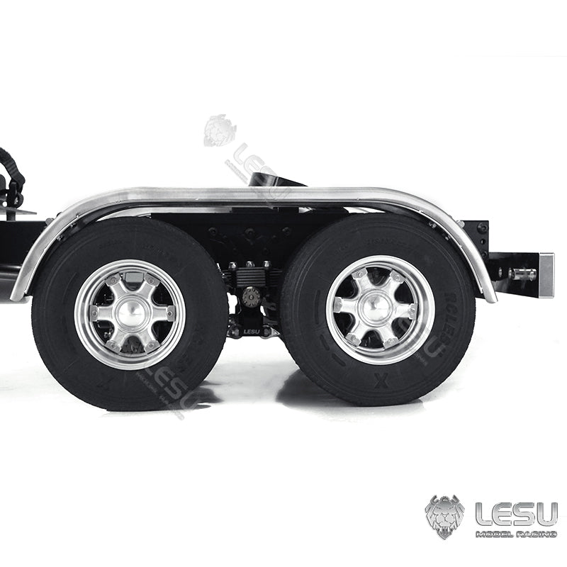 LESU 1/14 Scale Metal 6*6 Chassis for Remote Controlled Tractor Truck Motor Servo DIY Model W/O Battery Charger ESC