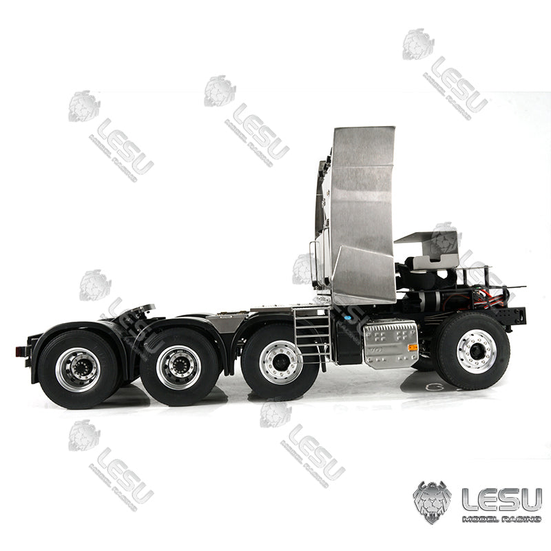 8*8 Metal Chassis W/ Motor ESC for 1/14 Scale Remote Controlled FH16 Tractor Truck Trailer Model W/O Sound Light System ESC