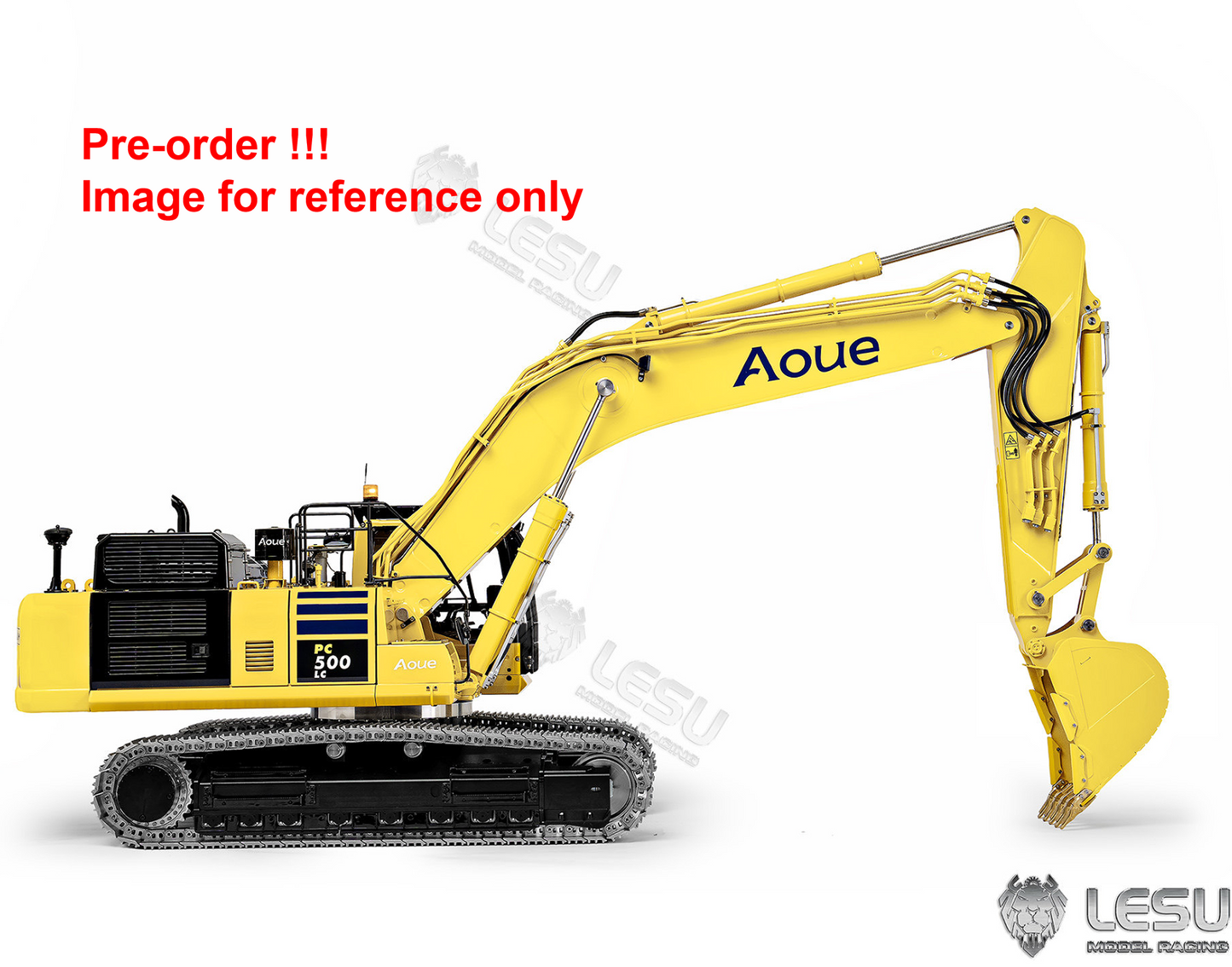 New Pre-Order Deposit LESU PC500 1/14 Hydraulic RC Excavator with 7 Ways Valves 360 Degree Rotation for Construction Vehicle Enthusiast