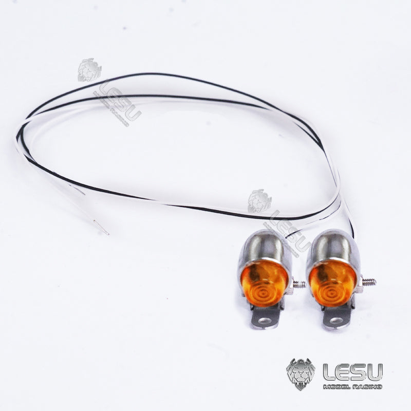 Metal Spare Part LED Side Lamp Light Suitable for LESU 1/14 RC Tractor Truck Radio Controlled Dumper Trailer Model DIY Car