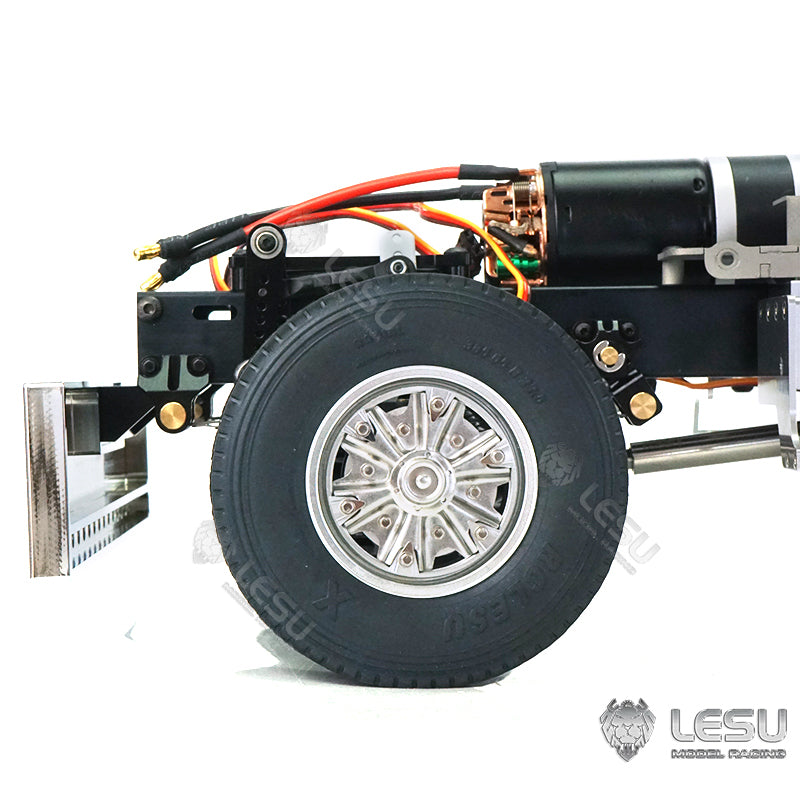 LESU 1/14 Scale Metal 6*6 Chassis for Remote Controlled Tractor Truck Motor Servo DIY Model W/O Battery Charger ESC