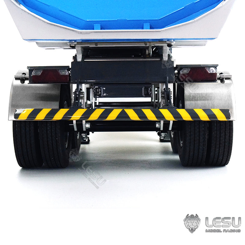 In Stock LESU Metal RC Hydraulic Dumper Trailer Pump for 1/14 Scale Tractor Truck Construction Vehicle DIY W/ Electronic Legs