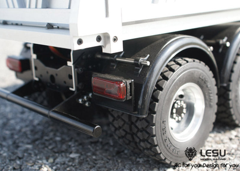 LESU TGS Cabin 1/14 Metal 8x8/6x6 RC Hydraulic Dumper Truck Tipper Vehicle 2 Speed High Torque Gearbox Sound Light System for RC Model Enthusiasts