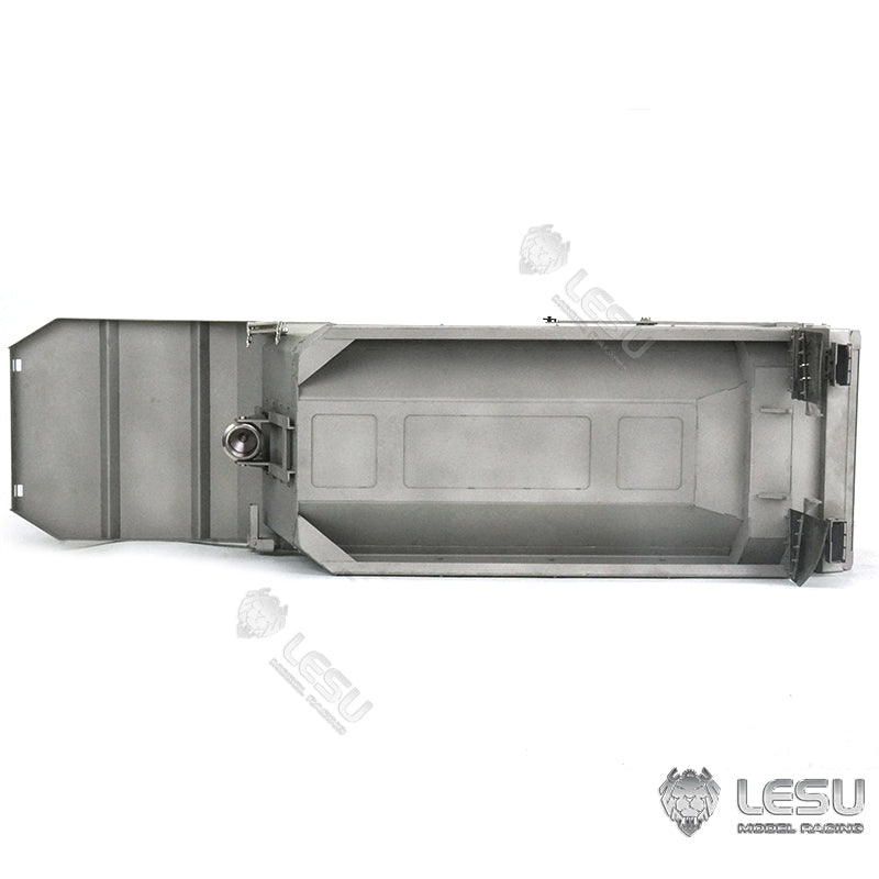 LESU Metal Car Bucket Dumper Box for DIY 1/14 Scale 8*8 Truck Construction Vehicle Model Spare Parts Replacements DIY