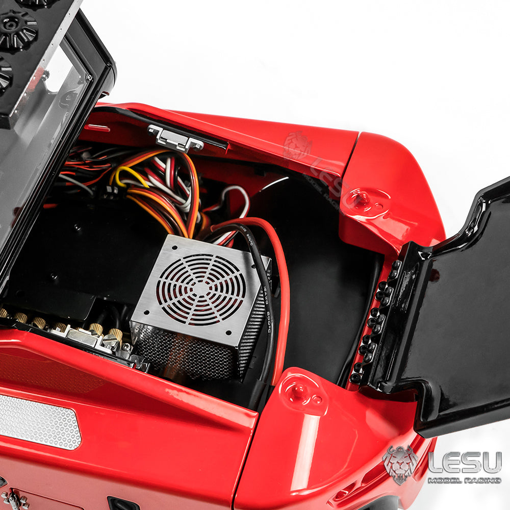 LESU Aoue-LD160S 1/14 Metal RC Hydraulic Forklift A0014 RTR with 6CH Reversing Valve Light Sound for Construction Vehicle Enthusiast