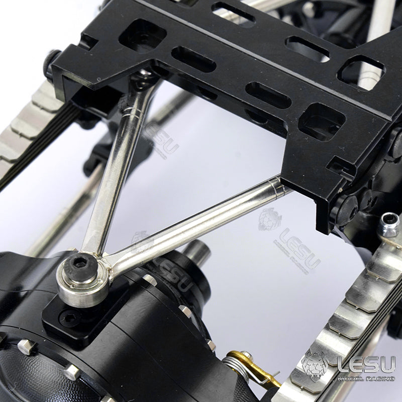 LESU Metal X-8002-A Rear Suspension Set for 1/14 Tamiya RC Truck Axles DIY Model Vehicle Upgrade Accessories