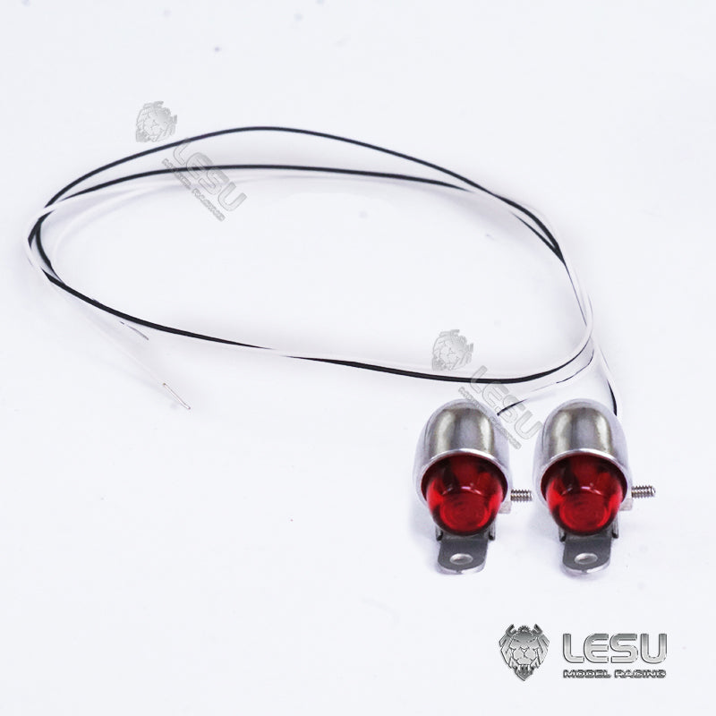 Metal Spare Part LED Side Lamp Light Suitable for LESU 1/14 RC Tractor Truck Radio Controlled Dumper Trailer Model DIY Car