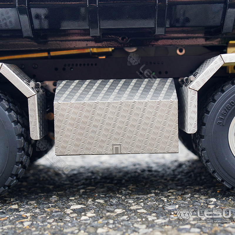 LESU 1/14 8x8 for Truck Hydraulic Radio Controlled Dumper Roll On/Off Tipper Construction Vehicle Model Sound Light System