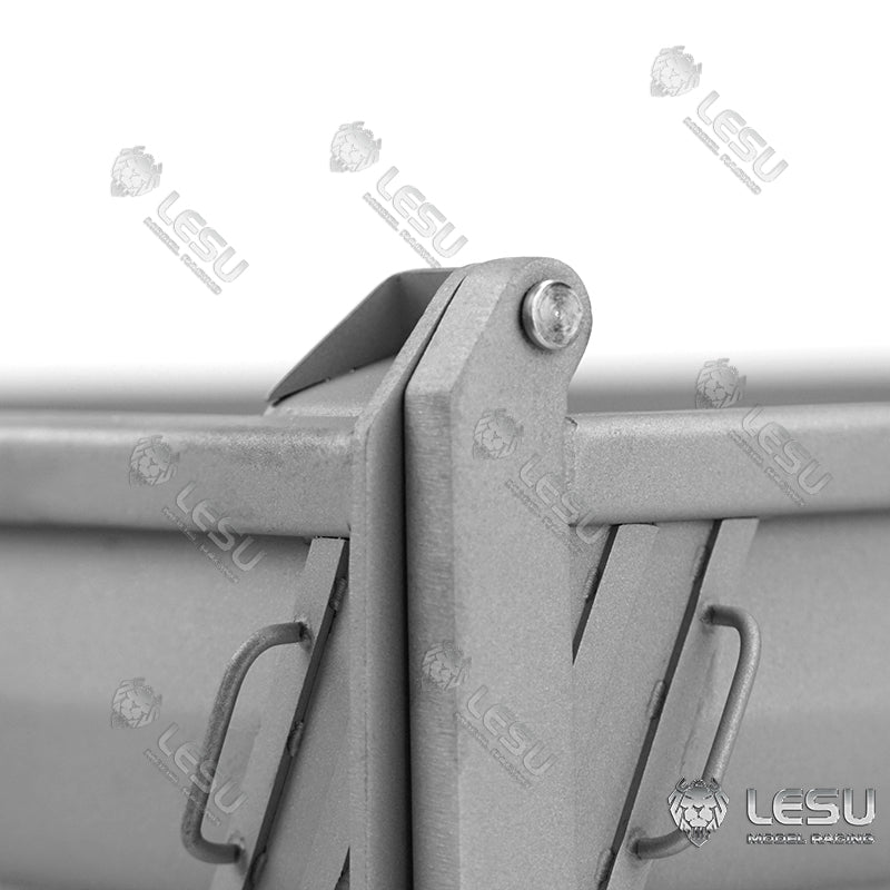 LESU Metal Spare Part Car Hopper Bucket Box Suitable for 1/14 4*4 RC Dumper Radio Controlled 2Axle Truck DIY Vehicle Model