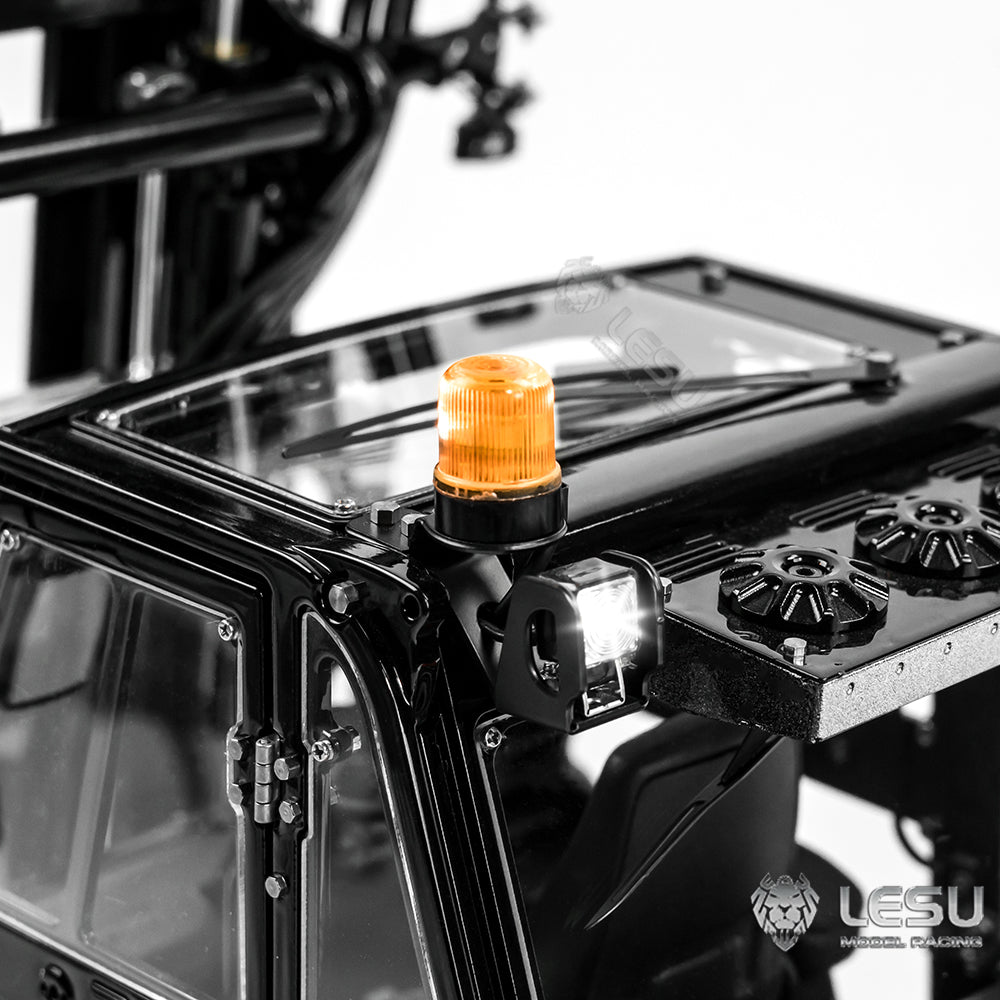 LESU Aoue-LD160S 1/14 Metal RC Hydraulic Forklift A0014 RTR with 6CH Reversing Valve Light Sound for Construction Vehicle Enthusiast