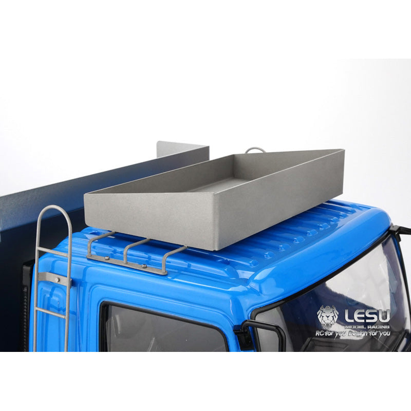 LESU 1/14 Scale 6x6 Hydraulic Dumper Tipper for Truck Car Model W/ ESC Motor Servo Light 3T Sound System W/O Radio Battery