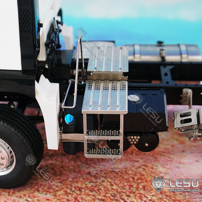 LESU 1/14 Scale TGS 4*2 Remote Controlled Tractor Truck Metal Chassis Model W/ Motor DIY Cabin Car Spare Parts Replacements