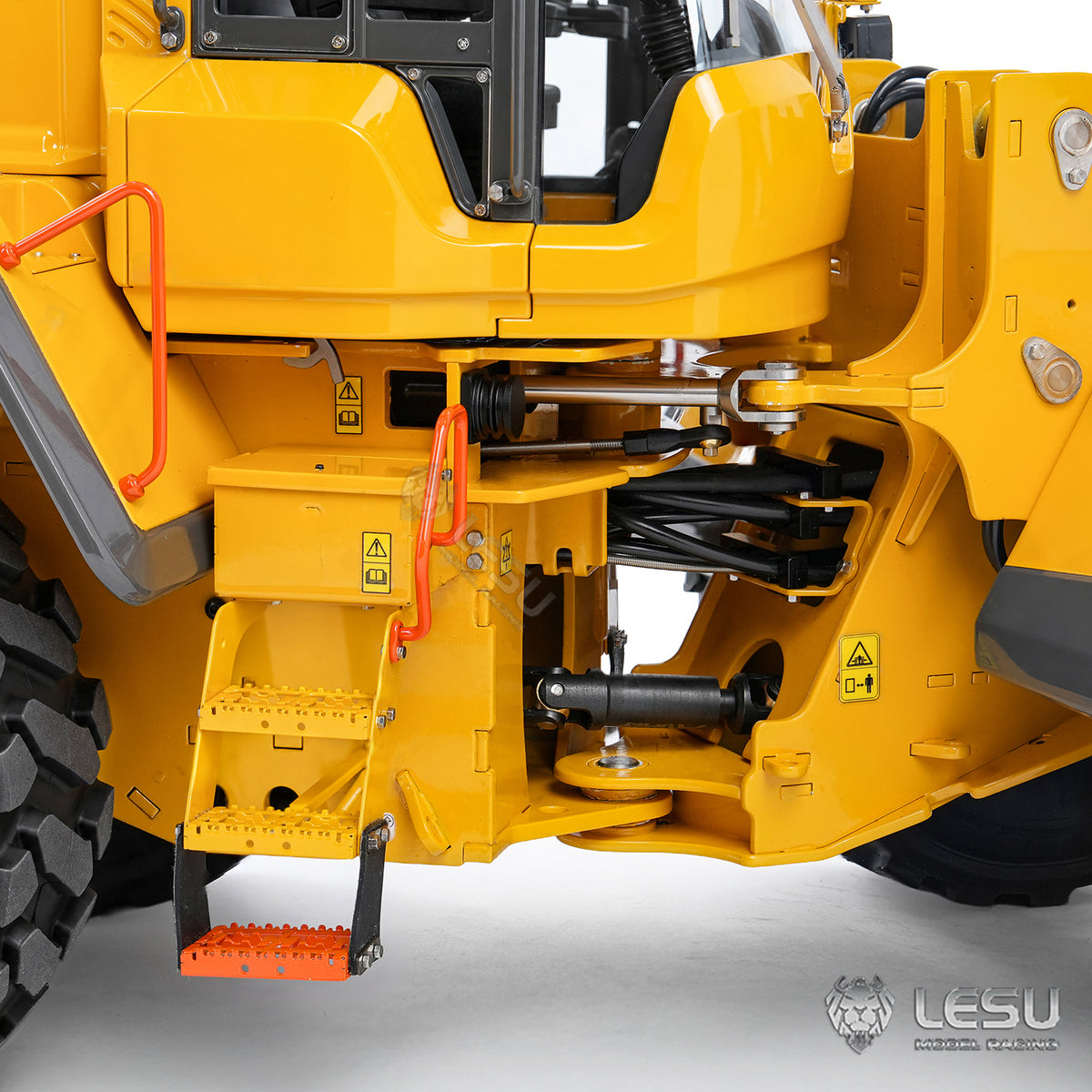 LESU L220H 1/14 Metal RC Hydraulic Wheel Loader A0013 PNP/RTR 4WD Construction Model Brushless FOC Motor 2 Speed Transmission Light Sound