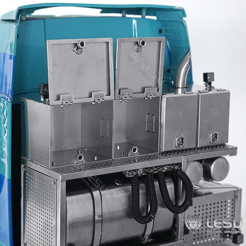 Metal Heavy Equipment Rack For DIY Refit Upgrade TAMIYA LESU 1/14 RC Tractor Truck Remote Control Model