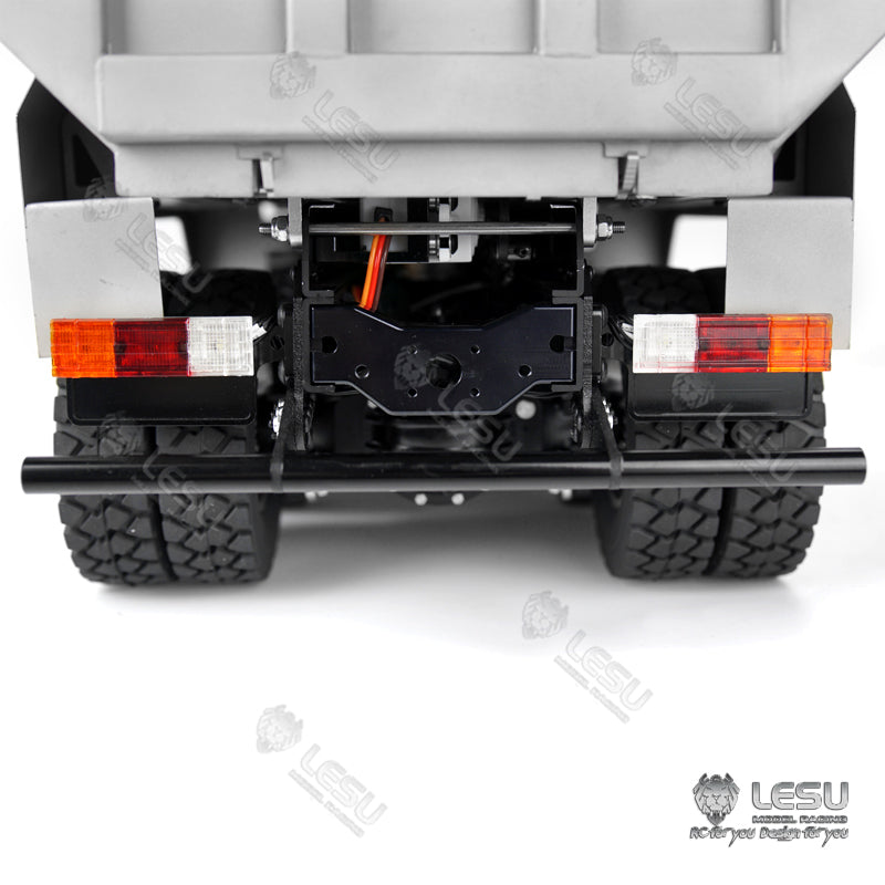 LESU 1/14 RC 8*8 for Metal Hydraulic Dumper Truck Tipper Construction Vehicle Model W/ Servo ESC Motor Spare Parts DIY