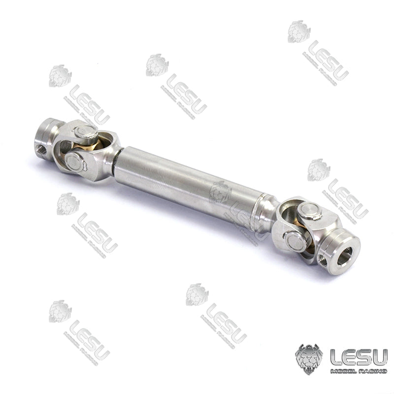 LESU Stainless Steel Spline Welded Drive Shaft with Bore Diameter 5mm for 1/14 RC Tractor Truck DIY Dumper Model Parts